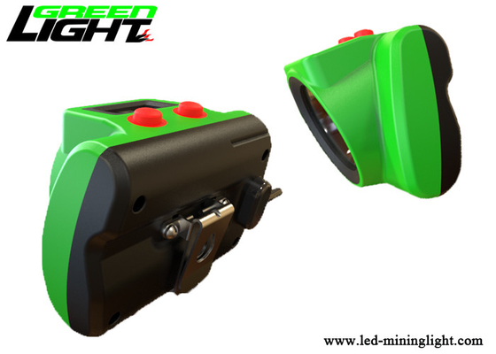 O brilho alto 25000lux conduziu o impacto verde impermeável do material da lâmpada de mineiros ABS/PC - resistente