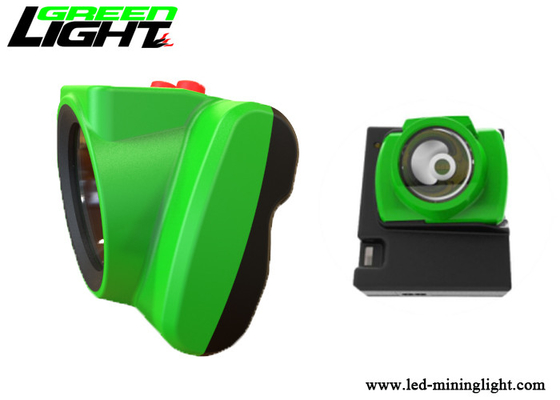 O brilho alto 25000lux conduziu o impacto verde impermeável do material da lâmpada de mineiros ABS/PC - resistente