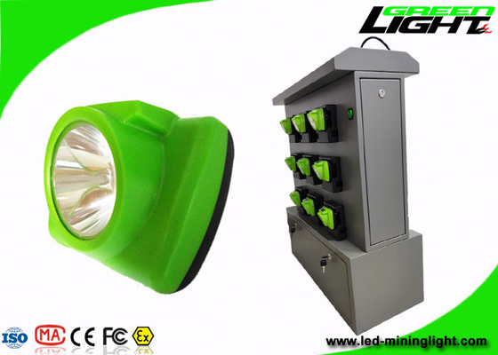GLC-6 tampão sem corda farol de mineração conduzido 110 V-240 V 18 unidades que carregam a cremalheira