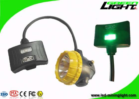 Bateria leve super da lâmpada de tampão 6.8Ah dos mineiros 15000lux com quatro modos de Lighitng