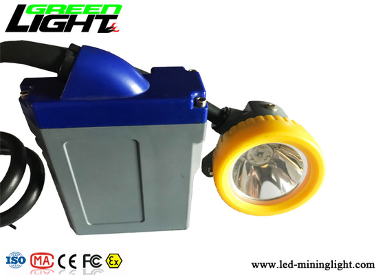Farol recarregável amarrado 15000lux 3W Cree Led With 6.6Ah Li - Ion Battery dos mineiros