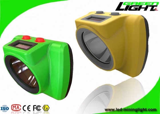 Impacto de 25000 Lux Cordless Mining Cap Lights - seguimento pessoal da segurança do interruptor acessível resistente
