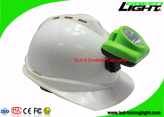 O capacete de segurança de mineração sem corda conduziu luzes, farol da mineração subterrânea à prova de explosões
