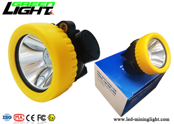 Brilho de mineração sem corda recarregável material de CREE Light Source 5000lux das lâmpadas de tampão do ABS