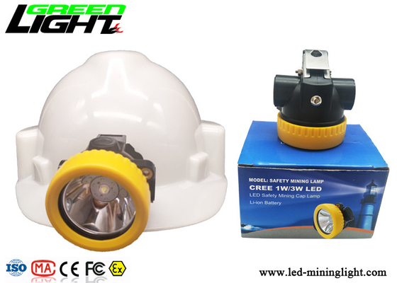 Brilho de mineração sem corda recarregável material de CREE Light Source 5000lux das lâmpadas de tampão do ABS