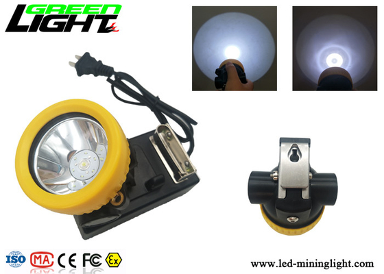 Brilho de mineração sem corda recarregável material de CREE Light Source 5000lux das lâmpadas de tampão do ABS