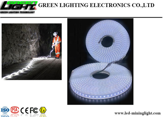 Branco fresco flexível à prova de explosões do brilho alto de luzes de tira do diodo emissor de luz para a mineração subterrânea