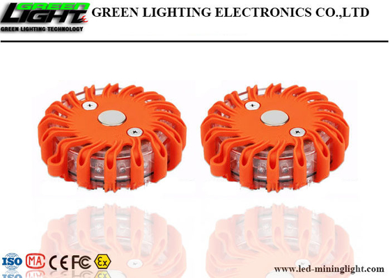 Modos claros recarregáveis Crushproof IP67 do aviso do diodo emissor de luz do alargamento 9 para veículos/barco