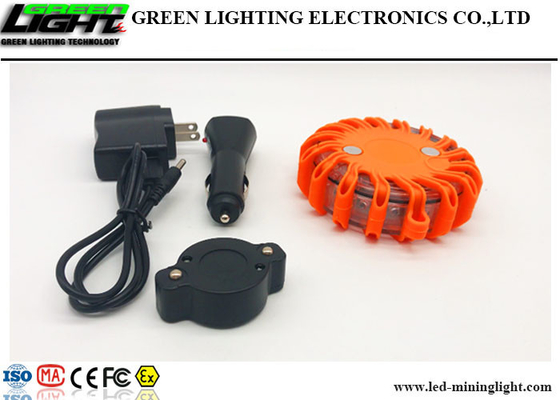 Modos claros recarregáveis Crushproof IP67 do aviso do diodo emissor de luz do alargamento 9 para veículos/barco