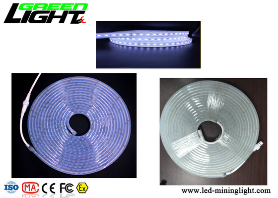 24V conduziu o terno macio super flexível do gel de silicone endurecer da luz de tira para a mina subterrânea