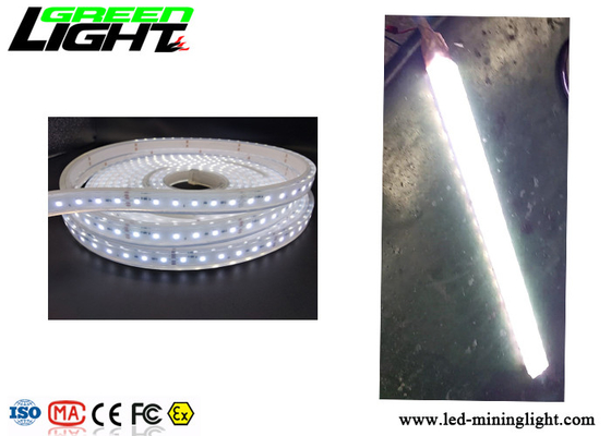 24V conduziu o terno macio super flexível do gel de silicone endurecer da luz de tira para a mina subterrânea