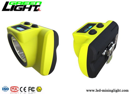 O capacete de segurança da mineração de GLC-6S conduziu as luzes 6800mA 18000lux impermeáveis para a indústria subterrânea