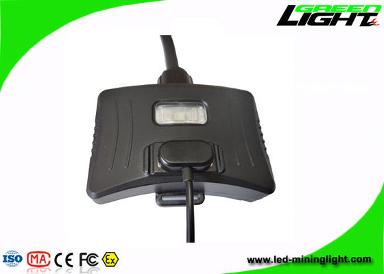 Brilho de mineração sem corda da bateria 15000lux das lâmpadas de tampão 6.8Ah do copo de alumínio Panasonic