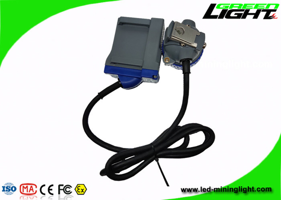 USB que carrega a lâmpada de tampão de mineração 6.6Ah da luz 10000lux do diodo emissor de luz Li - Ion Battery recarregáveis