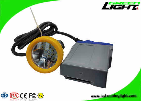 diodo emissor de luz de 15000lux IP68 que mina a lâmpada de tampão leve 6.6Ah Li - o carregamento de Ion Battery With USB