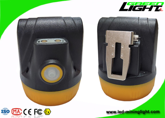 farol do capacete de segurança da bateria 3.8Ah, farol recarregável IP68 impermeável dos mineiros
