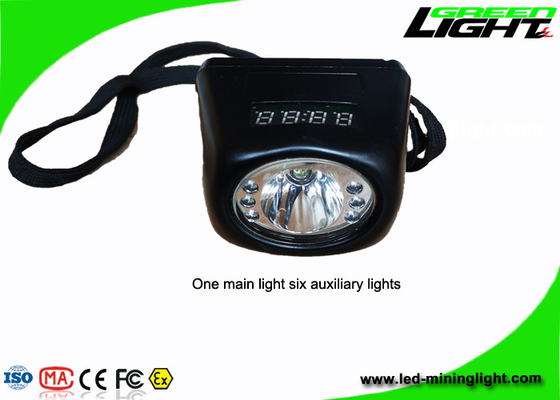 Luzes longas do tampão da mineração do screem de Digitas do tempo de trabalho do tamanho pequeno, lâmpada de tampão conduzida do brilho 8000lux alto