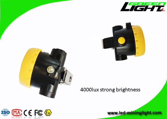 lâmpadas de tampão da mina de carvão de 4000lux GL2-A para o undergroud sem corda do IP 67 do capacete de segurança