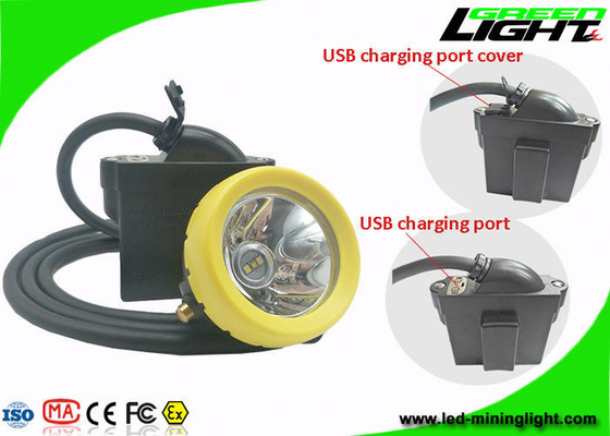 Luzes de mineração de advertência 7.8Ah Li do tampão da baixa potência - tempo de funcionamento de Ion Battery With 18hours