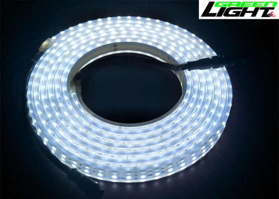 Tudo nas luzes de uma tira flexíveis moldando do diodo emissor de luz mornas/material branco fresco do silicone da cor