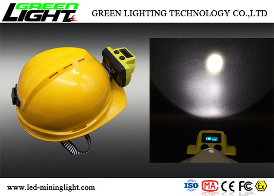 Impacto da lâmpada de tampão 18000lux dos mineiros do diodo emissor de luz da segurança 385lum IP68 - material resistente Shell