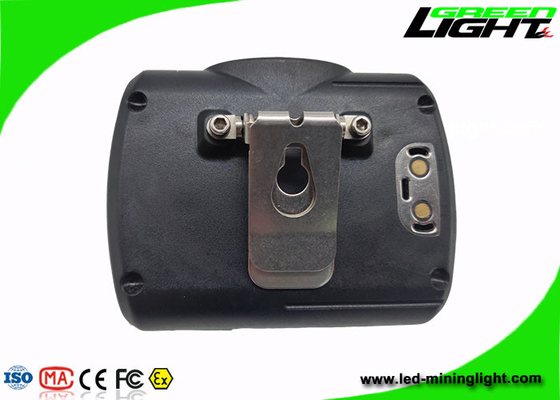Carregamento de mineração sem corda material de USB do apoio do brilho das lâmpadas de tampão 13000lux do ABS do PC