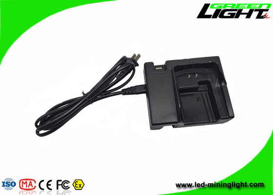Carregamento de mineração sem corda material de USB do apoio do brilho das lâmpadas de tampão 13000lux do ABS do PC