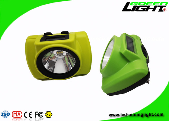 Tela de mineração 25000lux do rádio OLED do brilho alto da luz do capacete do diodo emissor de luz do CREE