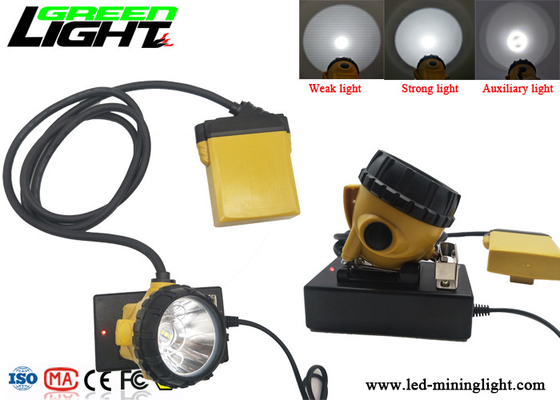 ingresso carbonoso subterrâneo da poeira/água das luzes 10400mAh da segurança 25000lux resistente
