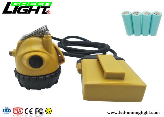 ingresso carbonoso subterrâneo da poeira/água das luzes 10400mAh da segurança 25000lux resistente