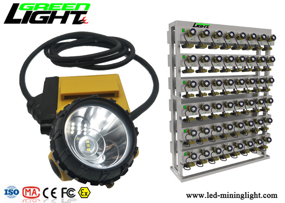 O mineiro de carvão Hard Hat Light da segurança estica a conexão de cabo resistente IP68 impermeável