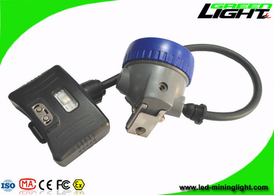 Feixe alto semi amarrado de Hard Hat Lamp do mineiro de carvão do diodo emissor de luz com com cabo magnético de USB