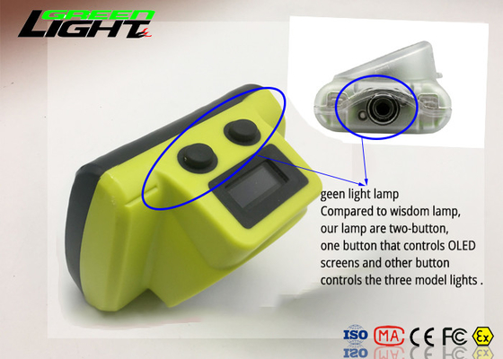 Luz 13000lux IP68 impermeável do farol de Li - de Ion Battery Cree Led Rechargeable