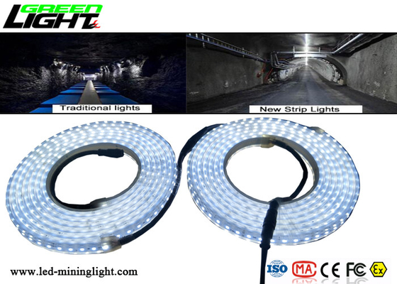 luzes de tira flexíveis do diodo emissor de luz 24V anticolisão para o túnel da mineração subterrânea