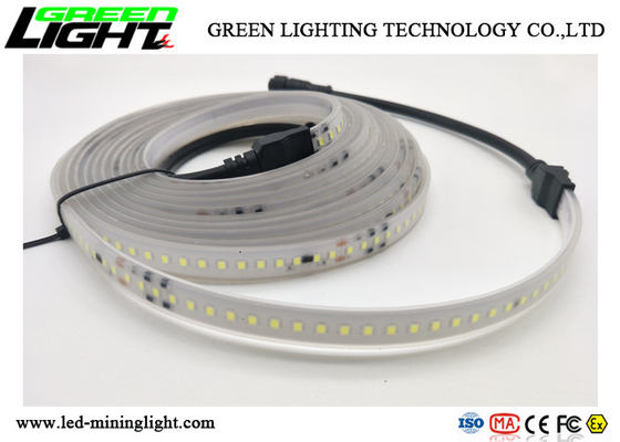brilho branco flexível de alta tensão Illuminous alto da luz de tira do diodo emissor de luz 220V para o hard rock