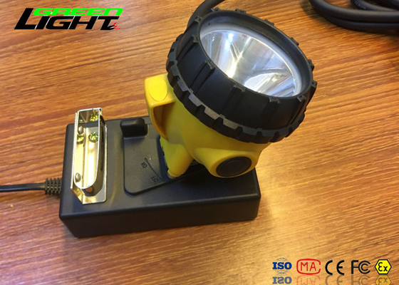 o peso leve 25000lux conduziu o capacete de segurança auxiliar forte normal do farol SOS LightingFor