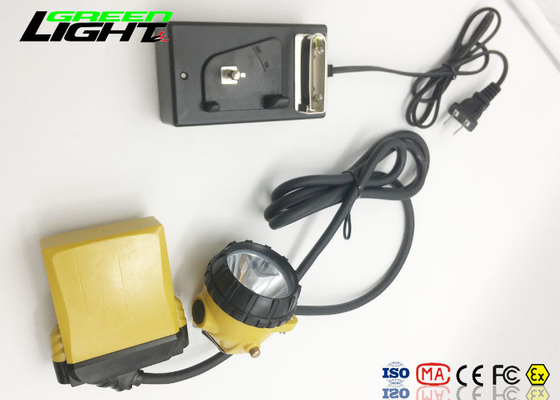 material de alumínio conduzido brilhante super do copo do farol do carregador 2A para o mineiro/caça