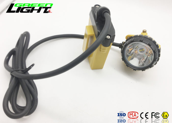 material de alumínio conduzido brilhante super do copo do farol do carregador 2A para o mineiro/caça