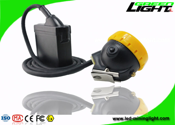 o tampão da mineração 10000lux ilumina o brilho alto 216lum Li - Ion Battery Pack Light Weight