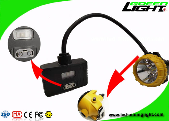bloco semi amarrado da bateria de Panasonic das luzes de aviso da lâmpada de mineração do brilho 15000lux