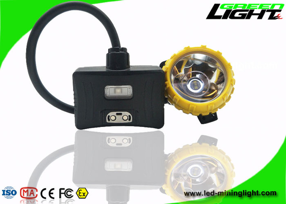 bloco semi amarrado da bateria de Panasonic das luzes de aviso da lâmpada de mineração do brilho 15000lux