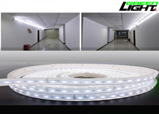Do Temp de alta tensão flexível das luzes de tira do diodo emissor de luz da segurança SMD5050 proteção regulamentar