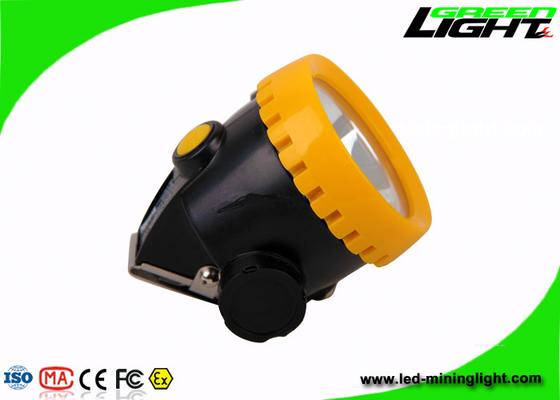 Farol recarregável IP67 do diodo emissor de luz do tampão de segurança da mineração com 2.2Ah Li Ion Battery