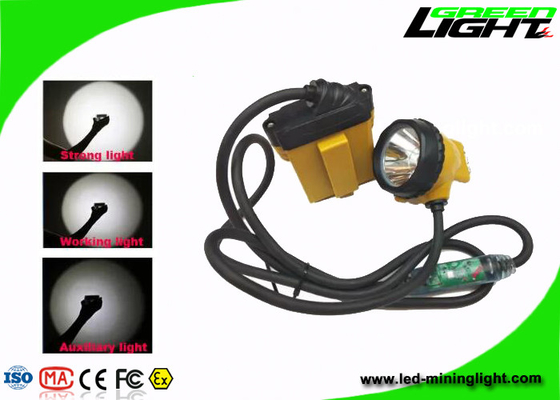 Lâmpada de tampão Cree Ip impermeável de 25000 Lux Led Flashlight Corded Mining 68 GLC12-A