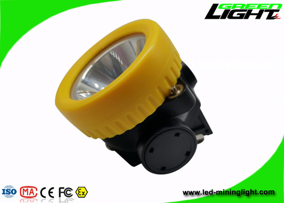 As lâmpadas de tampão sem corda da mineração da cabeça da segurança conduziram a capacidade da bateria da luz 2.2ah do capacete
