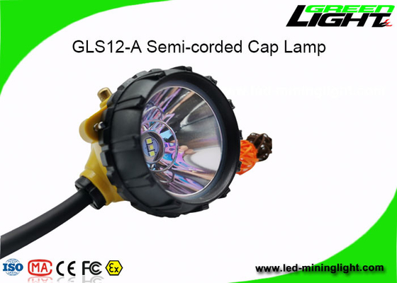 o tampão sem corda da mineração do diodo emissor de luz 15000lux ilumina 1.7W com função de advertência da baixa potência
