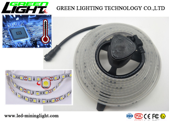 Impacto branco flexível da manutenção do silicone das luzes de tira do diodo emissor de luz da C.C. 24V - resistente