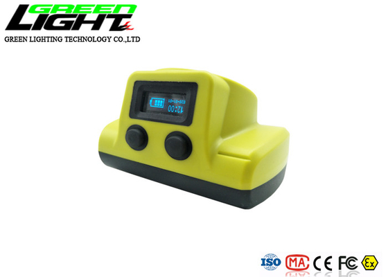 Lâmpadas de tampão de mineração recarregáveis de IP68 18000LUX 6800mAh altamente illuminous, fio e disponível sem fio