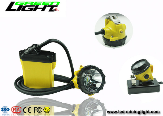 10400mAh de alumínio 25000lux Cree Led Coal Miners Lamp