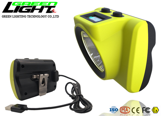 Lâmpada de tampão impermeável dos mineiros de IPX8 18000lux 385LUM 6800mAh